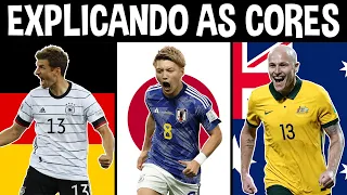 6 SELEÇÕES que NÃO JOGAM COM AS CORES DA SUA BANDEIRA! 🟠🔴🔵