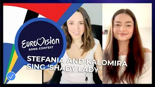 Stefania 🇬🇷 sings 'Shady Lady' together with Kalomira