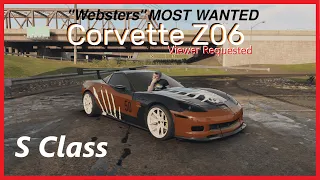 VOL#2 (S Class)  Corvette ZO6 - Viewer Requested - Webster's Most Wanted - Need for Speed Unbound