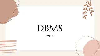 Computer Science Class 12 DBMS Chapter 1