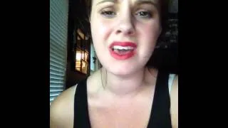 Adele- Someone like you, Cover by Jessica Crosbie