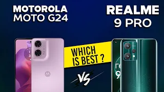 Motorola Moto G24 VS Realme 9 Pro - Full Comparison ⚡Which one is Best