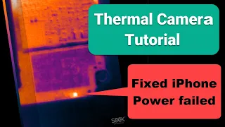 Thermal Camera Diagnosis Lesson  - Power Test Cable makes a difference【Seek Compact Pro 】