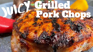 How To Grill Pork Chops On A Gas Grill | Juicy Grilled Pork Chops Recipe