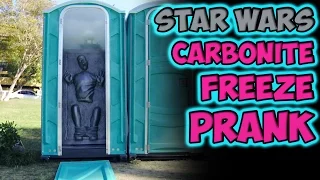 Star Wars Carbonite Freeze Prank