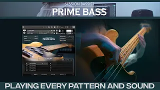 PRIME BASS - NATIVE INSTRUMENTS - PLAYING ALL PATTERNS AND SOUND PRESET