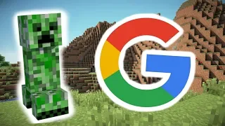 Creeper Aw Man but every word is a Google Image