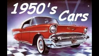 Прекрасные автомобили 1950-х годов