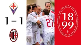 Highlights | Fiorentina Women 1-1 AC Milan | Matchday 5 Serie A Women