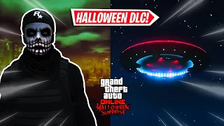 🔴 GTA ONLINE HALLOWEEN SURPRISE DLC SOON! UFO EVENT HAPPENING NOW!