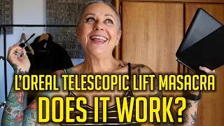 L'Oreal Telescopic Lift Mascara - Does It Work? | New Makeup Over 50