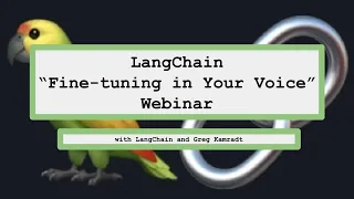 Fine-tuning in Your Voice Webinar