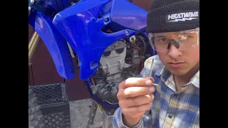 Yamaha yz250f carb clean