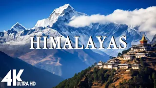 HIMALAYAS 4K UHD - Scenic Relaxation Film With Calming Music - 4K VIDEO ULTRA HD