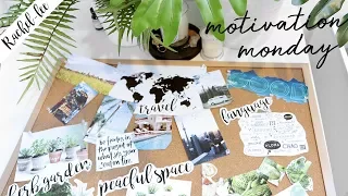 Achieve Goals - DIY Vision & Inspiration Board | Motivation Monday