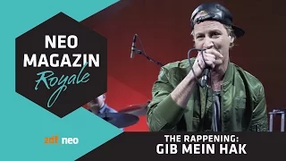 Gib Mein Hak | #TheRappening Dendemann im NEO MAGAZIN ROYALE mit Jan Böhmermann - ZDFneo
