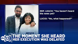 Hear the moment Melissa Lucio learned her execution would be delayed