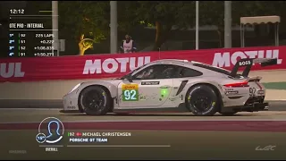 Championship Deciding Crash between the #92 Porsche and the #51 Ferrari | WEC 8H Bahrain