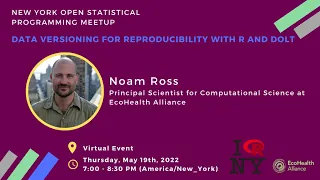 Noam Ross - Data Versioning for Reproducibility with R and Dolt