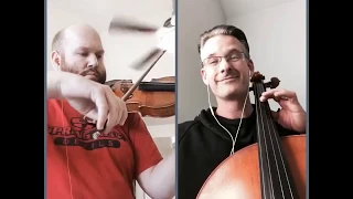 Duo for Cello and Violin by Gliere Movement 3