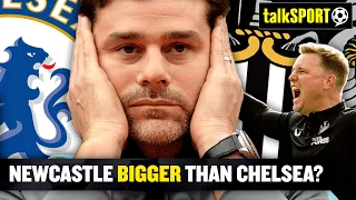 NEWCASTLE BIGGER THAN CHELSEA? 🤯⬆️ talkSPORT play Premier League Power Rankings 💪⚡️