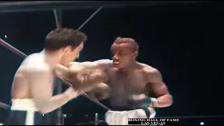 Willie Pep vs Sandy Saddler 4th meeting - 26.09.1951 in Full Color