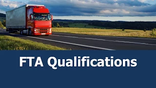 FTA Qualifications