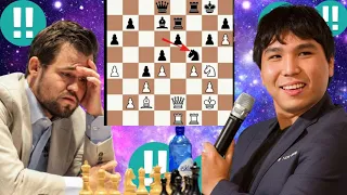 Epic chess game 4 , Wesley So vs Magnus Carlsen 4