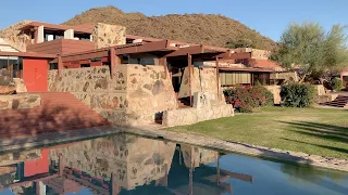 🇺🇸USA🇺🇸 Taliesin West, UNESCO World Heritage Site - the headquarters of the FLW Foundation in AZ