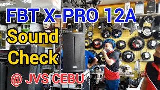 FBT X-PRO 112A Testing