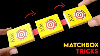 New Matchbox trick , Jacob's ladder toy , how to make matchbox trick