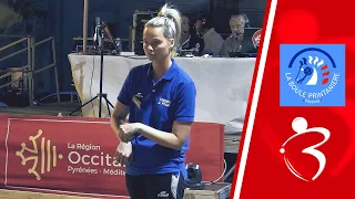 Une championne défie les hommes : Huitième du National à pétanque de la Ville de Pézenas 2023