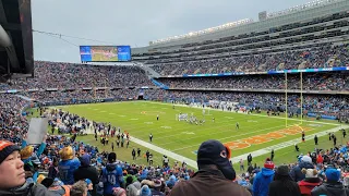 Lions vs Bears at Soldier Field in Chicago