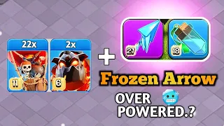 New Frozen Arrow 🥶 OP or What.? TH16 Maxed | Friendly Challenge Test #clashofclans