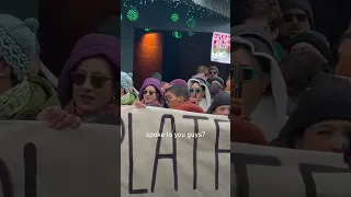 Celebrities join Palestine Demo at Sundance Film Festival