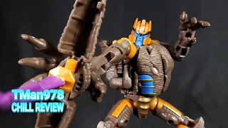 Transformers Kingdom Voyager Class Dinobot CHILL REVIEW