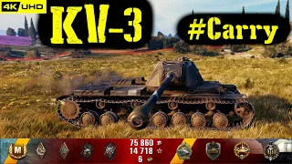World of Tanks KV-3 Replay - 8 Kills 4.6K DMG(Patch 1.6.1)