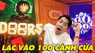 CrisDevilGamer LẠC VÀO 100 CÁNH CỬA ROBLOX DOORS