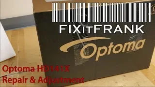 Optoma HD141X DLP Video Projector Repair