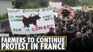 Protest intensifies as France cancels agriculture fair | Paris Farmers Protest | Latest World News