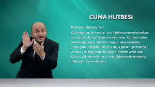 İşaret Diliyle Cuma Hutbesi - 25 Ağustos 2017