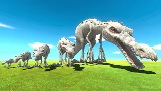 The Ice Dinoes Grew Bigger - Animal Revolt Battle Simulator