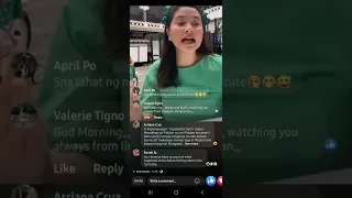 FB Live, another funny moment with Mariel Padilla