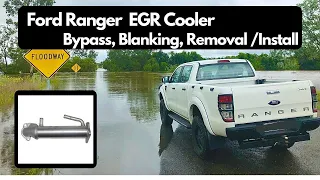 Ford Ranger EGR Cooler Bypass, Blanking, Removal & Install