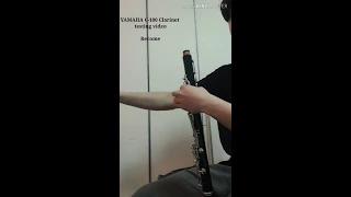 YAMAHA Clarinet C-100 Testing Video