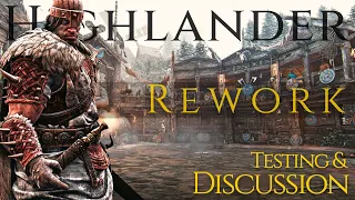 Rep 80 Career Highlanders Test & Discuss NEW REWORK (Tech, Punishes, etc.) #forhonor