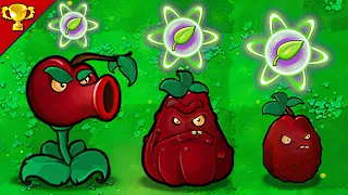 Plant vs Zombies : Cherry Bomb Team Use Plant Food ( Cherry Pea, Cherry Squash, Cherry Wall-nut )