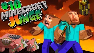 MINECRAFT Comeback - Die Netherfestung! - UNGE macht mich zum "PRO" (Minecraft JUnge #10)