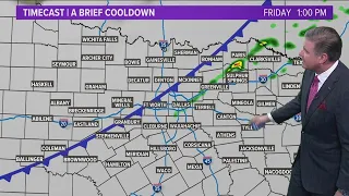 DFW Weather: Latest timeline for the next rain chances, cooler temps