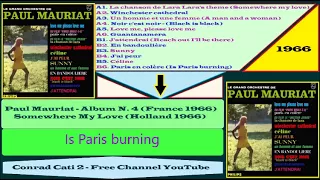 Paul Mauriat - B6 - Paris en colère (Is Paris burning) {Album n  4 '66}